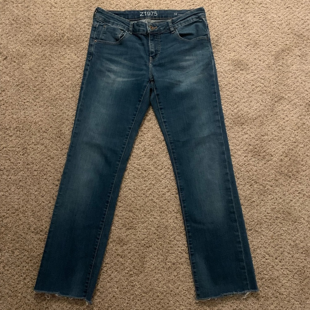 Zara Basic Z1975 Denim Straight Leg